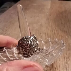 Paparazzi Silver Glam Ring